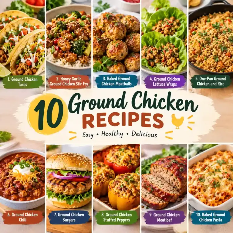 10 Best Ground Chicken Recipes You’ll Want on Repeat